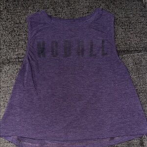 Women's Purple Sleeveless Top